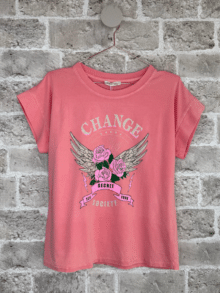 Cabana Livng T-shirt Alonas - Farve Coral 1
