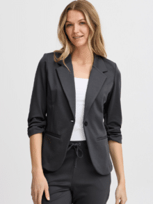 Fransa Blazer FRZablazer Black – Klassisk sort blazer til kvinder med elegant pasform 1