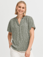 Fransa Bluse FRKAMMA Bl 20613491 - Farve Agave green 204420 2