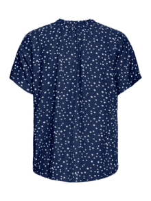 Fransa Bluse FRKAMMA i farven Navy Blazer 1