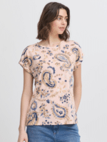 Fransa T-Shirt FRSEEN TEE 20610634 - Farve Rose Smoke