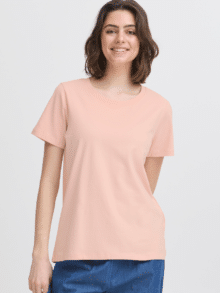Fransa T-Shirt FRZashoulder 20605388 - Farve Rose Smoke