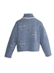 Hëst Strik Cardigan Iben 2510120305 - Faded Denim 1