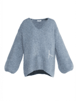 Hëst Strik Sofie V neck 2510120139 - Faded Denim