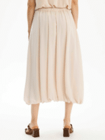 In Front Nederdel Juno 16598 Light Sand – Elegant sommernederdel 3