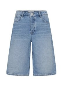 MOs Mosh Shorts Mathilde – Lys blå shorts med afslappet pasform og elastisk talje perfekt til sommerbrug