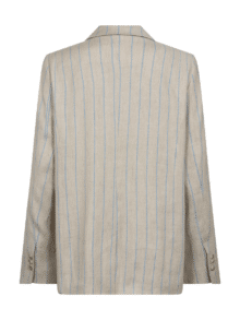 Mos Mosh Blazer Nancy Miriam 172200 i cement – klassisk og feminin blazerjakke til kvinder 1