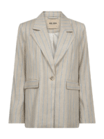 Mos Mosh Blazer Nancy Miriam 172200 i cement – klassisk og feminin blazerjakke til kvinder