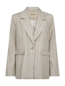 Mos Mosh Blazer Nancy Miriam 172200 i cement – klassisk og feminin blazerjakke til kvinder