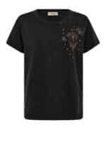 Mos Mosh T-Shirt Malka - Black