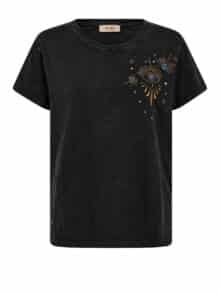 Mos Mosh T-Shirt Malka - Black