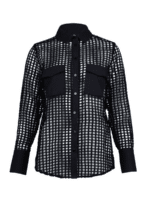 NÜ Bluse Yara8310-40 Black – Elegant og stilfuld sort bluse til kvinder.