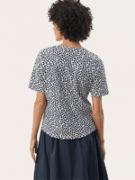 Part Two T-Shirt Curlia - Navy 1