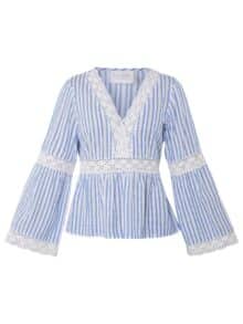 Sisters Point Bluse Alisa - Stripe