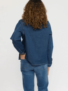 2 Biz denim jakke ayla.sp25 - Farve Denim 1