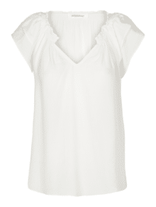 Co Couture Bluse Sunrice top - Farve Off White