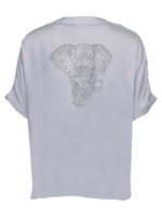 Costa Mani Bluse Mille SS soli - Farve Zen Blue 2