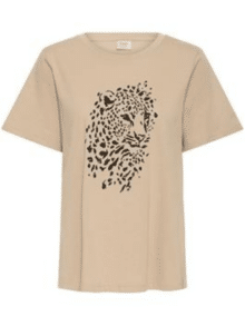 FRansa T-Shirt FRjuna tee - farve silver mink mix