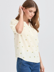Fransa Bluse Frbobbi bl 1 20612125 - Farve Cornsilk
