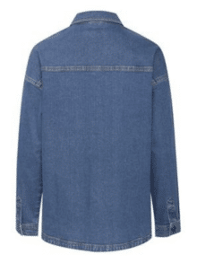 Fransa Denim Jakke Blue Denim