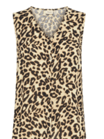 Fransa T-Shirt Frease 20615604 - Farve Brown leo
