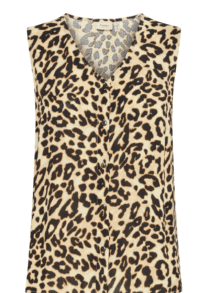 Fransa T-Shirt Frease 20615604 - Farve Brown leo