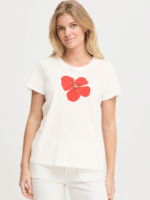 Fransa T-Shirt Frmayra - Farve Rød