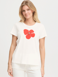 Fransa T-Shirt Frmayra - Farve Rød