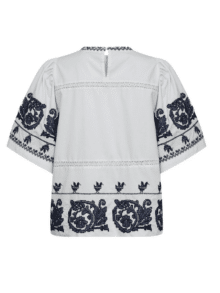 Gossia Bluse AnnimiGo g2345 - Farve White blue 1