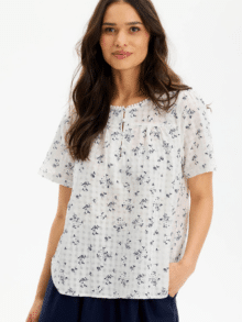 In Front Bluse Jette 16630 - Farve White