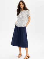 In Front Bluse Jette 16630 - Farve White 2