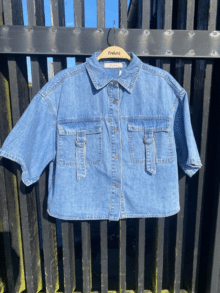 Lecoco Noora Denim jakke 34658 - Denim