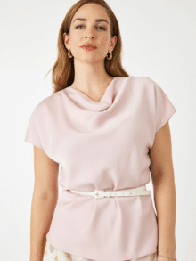 Molly Jo Bluse 7457 - Farve Rosa 1