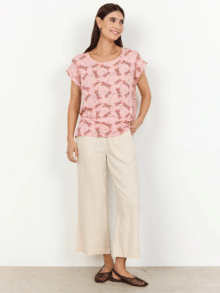 Soya Concept t-shirt Sc- Galin 27014 - Farve Rød 3790c