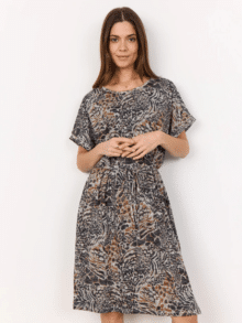Soya Kjole Sc-Galina 26995 - Farve brun 8694c 1
