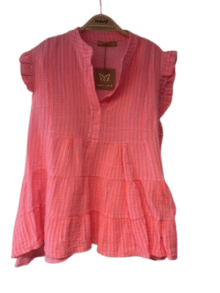 Boho T Shirt B1226 - Orange Strib