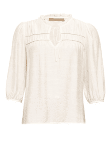 Costa Mani Barbel bluse - Whisper white