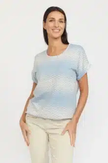 2 Biz Bluse Ranja - Farve Sky Blue