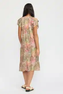 2 biz kjole Silvia - Farve rose mix