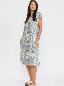 2 biz kjole portina - Farve Blue ant