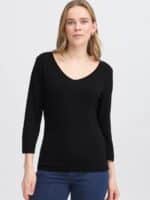 Fransa T-Shirt Frdotta - Sort2