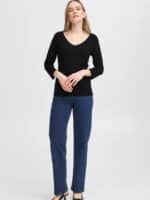 Fransa T-Shirt Frdotta - Sort4