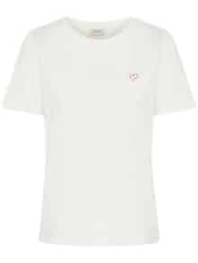 Fransa T-Shirt Frheart - Hvid4
