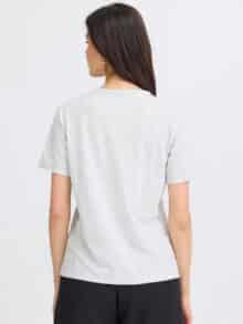 Fransa T-Shirt Frjasmine - Limestone1