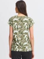 Fransa T-Shirt Frseen - Dusty Olive Art3