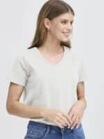 Fransa T-Shirt Frzashoulder - Hvid2