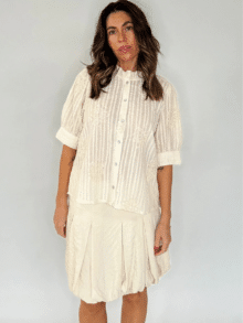 Gossia Bluse MilGo g2466 - Creme 1