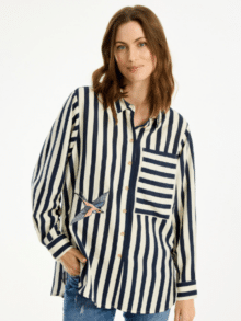 In Front skjorte Fox Shirt 16743 - Blue