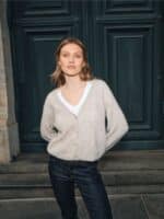 Mos Mosh Thora Cardigan - Beige2