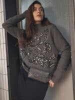 Nü denmark Strik Anja - Grey Mix3